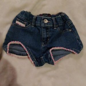 Toddler girls denim shorts
